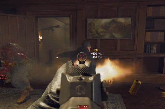 COD BO6のKOMPAKT 92のアイアンサイト